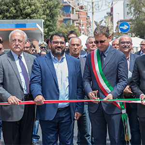 La “prima strada ecosostenibile del sud Italia” inaugurata a Massafra, Taranto